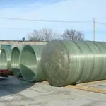 Канализационные насосные станция из стеклопластика КНС