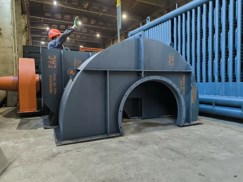 Промышленный дымосос ДН-17 4