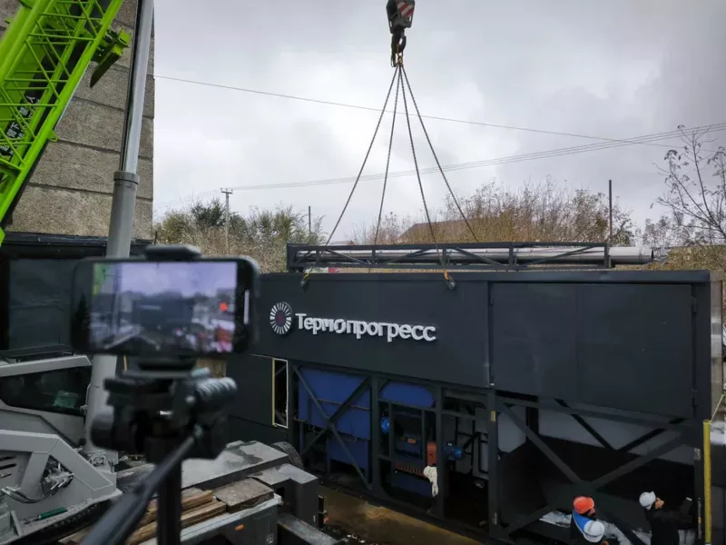 Котёл «Термопрогресс» наружного размещения,  без капстроительства