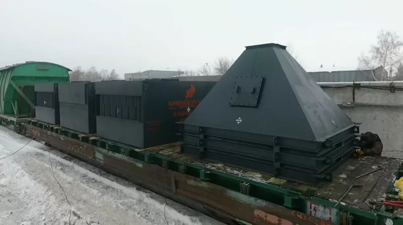 Батарейные циклоны ЦБ производительностью 11 000–43 000 м³/ч