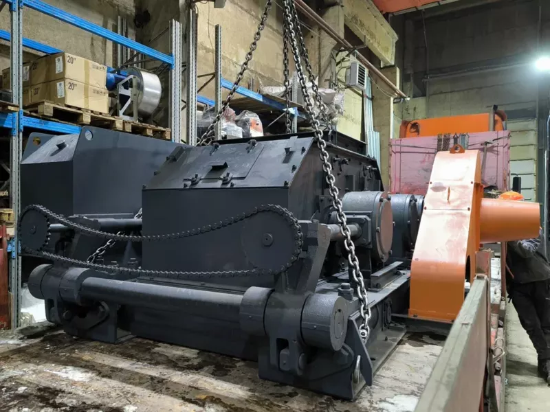 Дробилка валковая ДДЗ-4 / ДДЗ-6 производительностью 100–150 т/ч