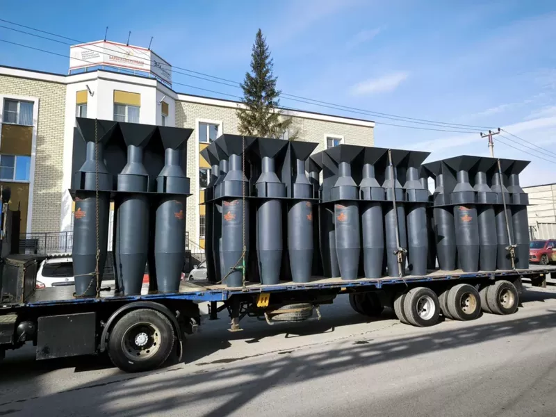 Циклоны батарейные БЦ-512 производительностью 44 460–400 320 м³/ч 2