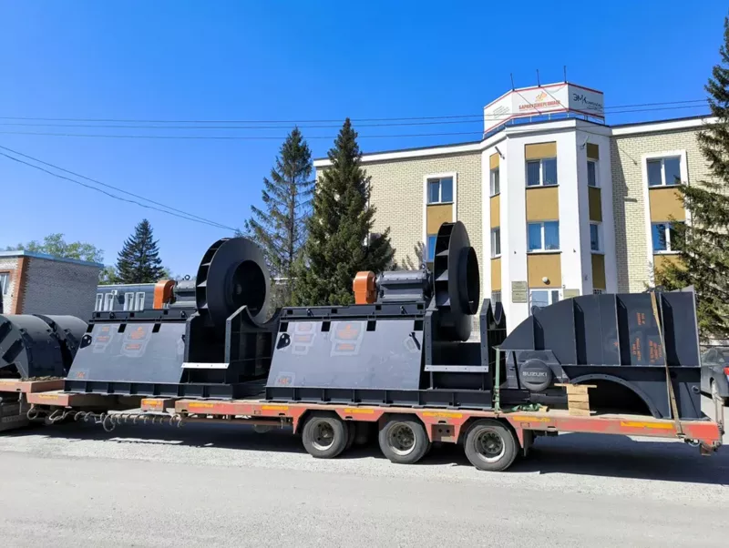 Дымососы ДН с ходовой частью производительностью 38 300–207 000 м³ 6