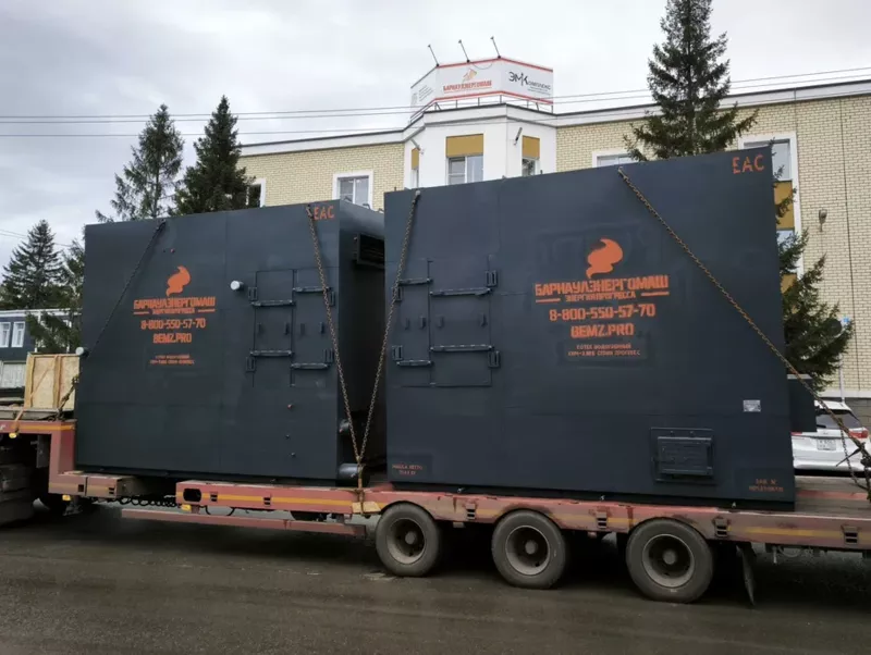 Котёл водогрейный «Прогресс» с топкой ТНФГ мощностью до 5 МВт 7