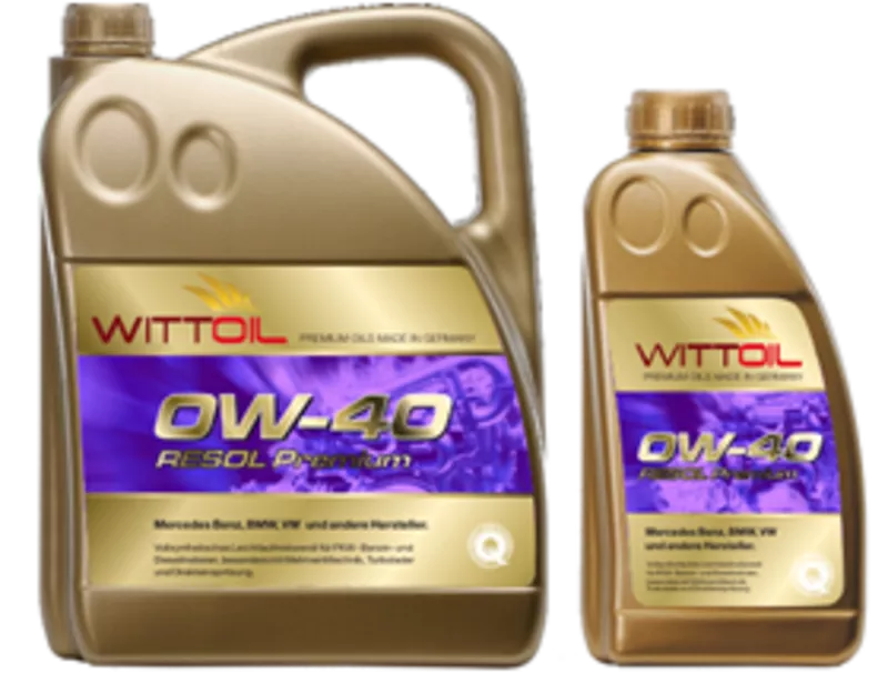 Моторное масло Wittoil (Германия) для легковых автомобилей 6